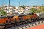 BNSF C44-9W Locomotive as DPU